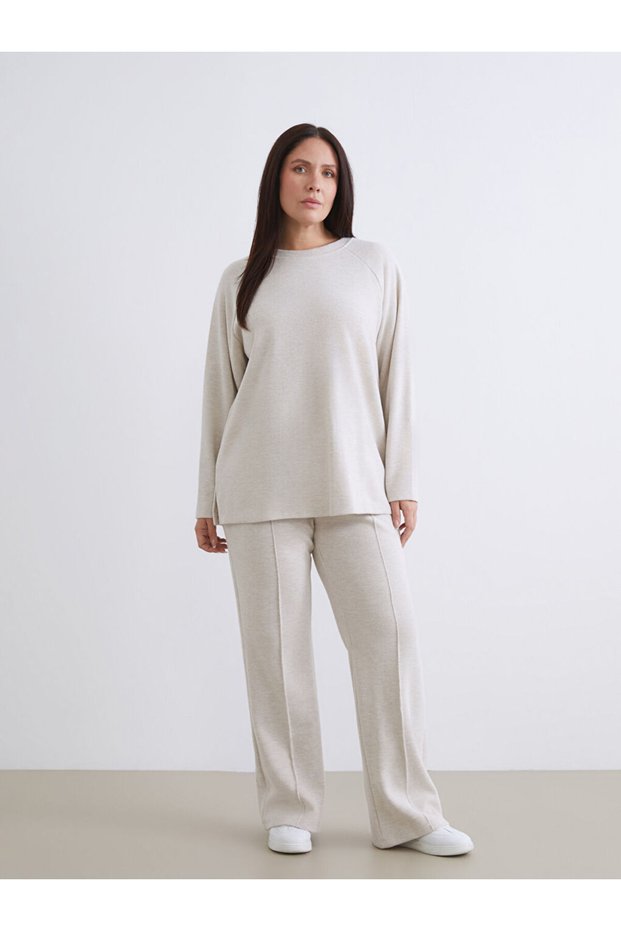 Esvab • Modern & Distinctive Plus Size Women's Sweatpants with Drawstring Waist