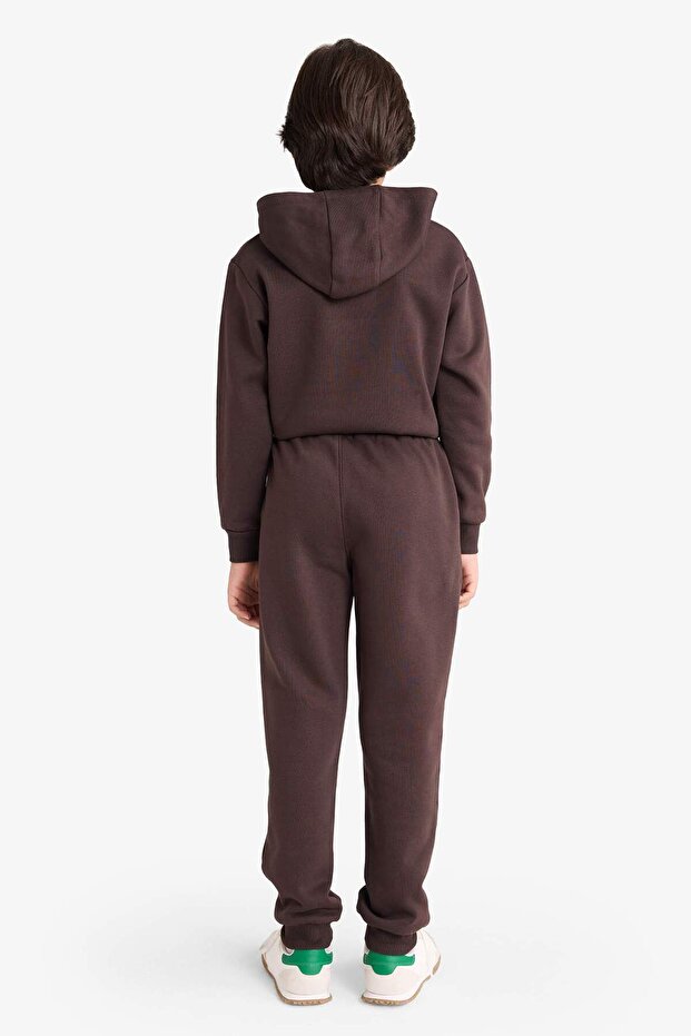 Erkek Çocuk Beli Lastikli Baskılı Eşofman Altı - 6