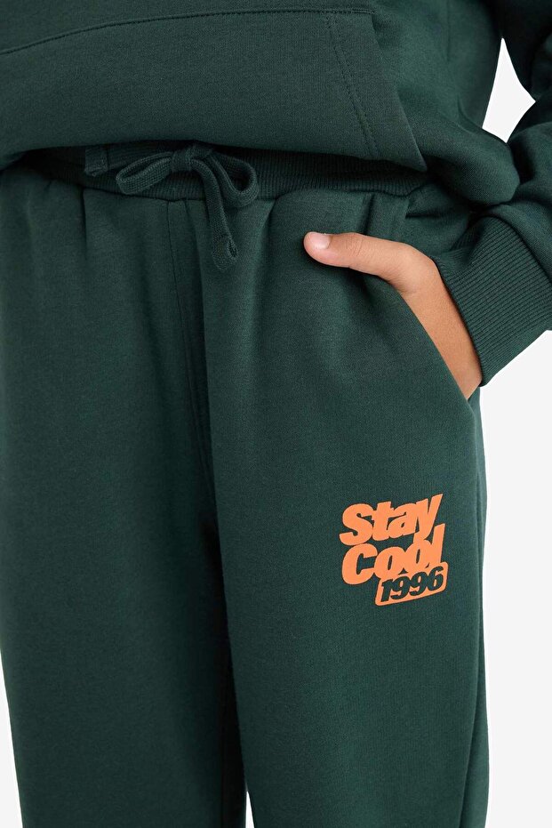 Erkek Çocuk Beli Lastikli Baskılı Eşofman Altı E9441A825WN - 6