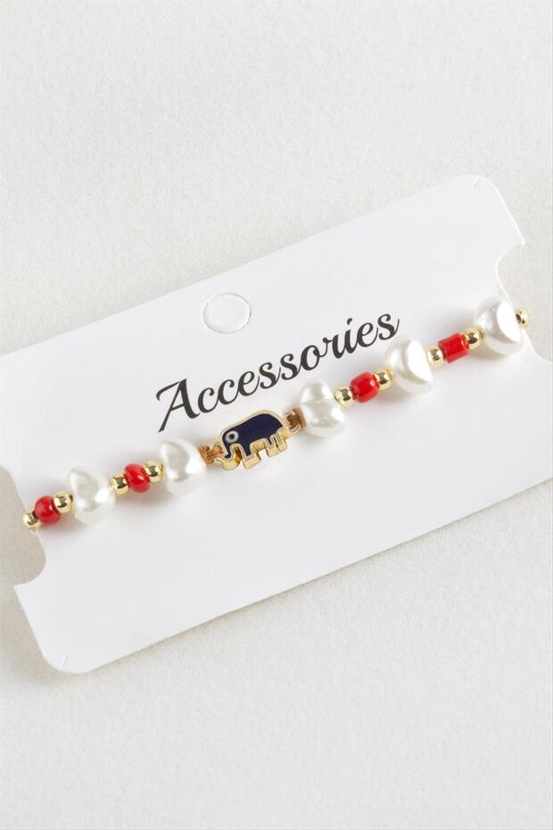 Thread Bead Pearl Macrame Rope Bracelet