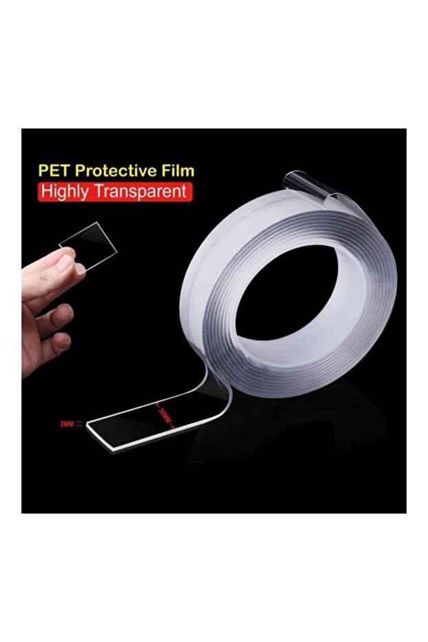 شريط تثبيت شفاف مزدوج الجوانب - 2
