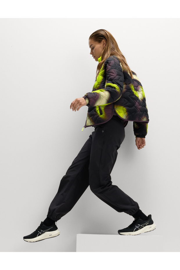 Kapitone Desenli Puffer Ceket - 2