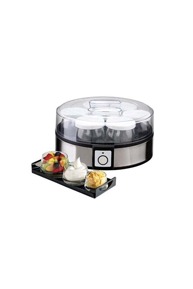 Mini Yogurt Maker 1.5L Electric Home Use with Cups, Mechanical Control - 1