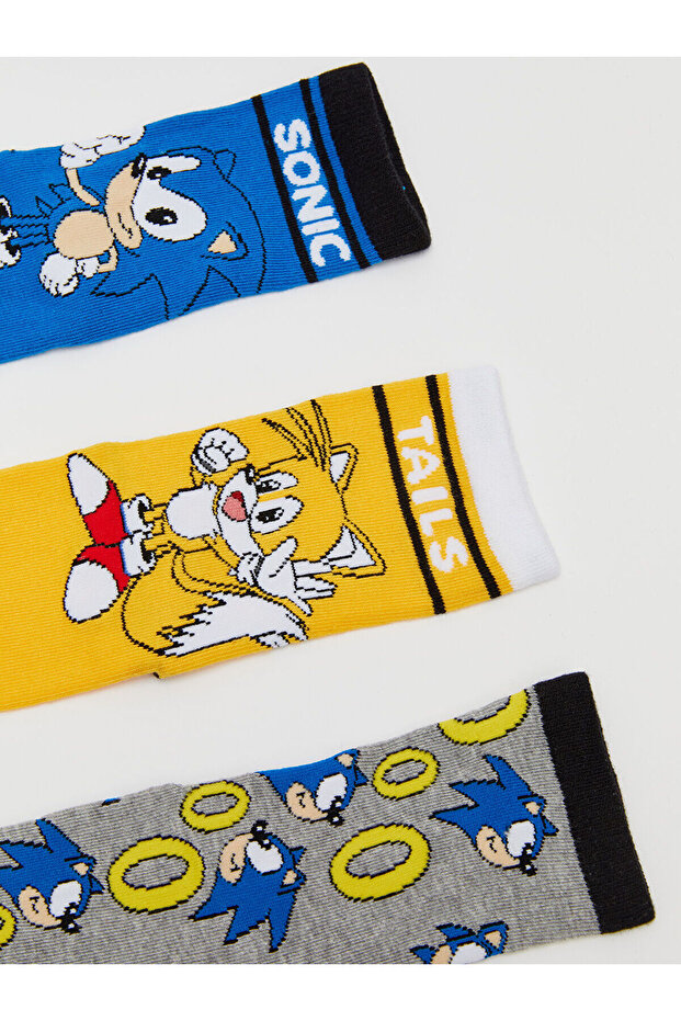 جوارب للأولاد منقوشة من سونيك - 4