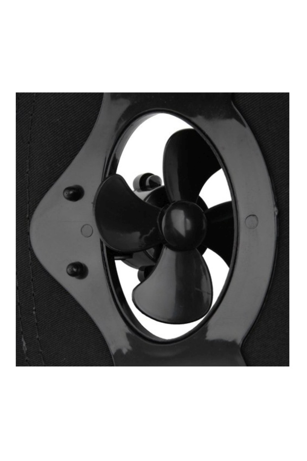 Hat with Solar Powered Fan - 7