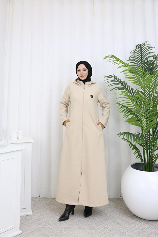 Women's Long Pocketed Imported Chest Coat