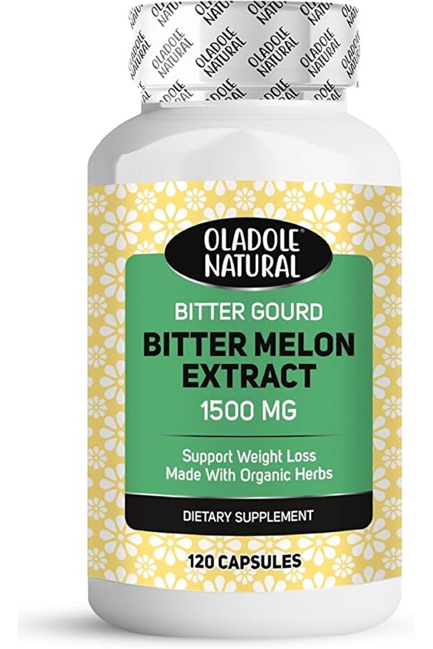 Bitter Gourd Bitter Melon 1500mg 120 Veg Capsules