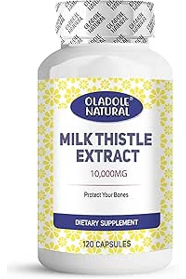 Milk Thistle 500 mg, 120 Capsules