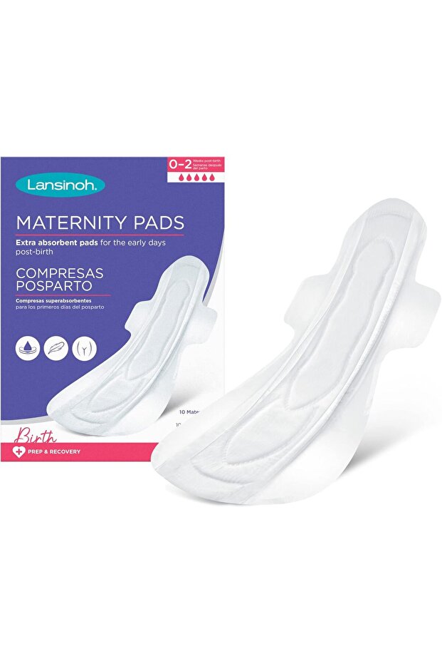Maternity Pads, Discreet & Absorbent, Pack of 10