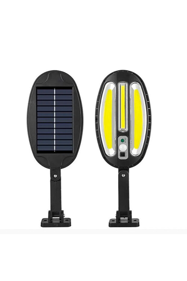 HOZRO lamp, with solar charging and remote control, motion and light sensor, 3 lighting modes, - 1