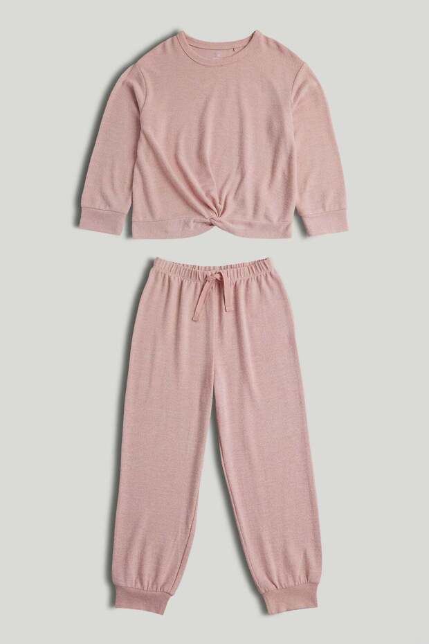 Pink Brushed Pyjamas