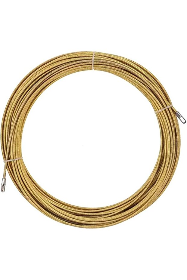 RACO Cable Pulling Spring Wire Puller Tool Gold 4mm (10 Meter) - 1