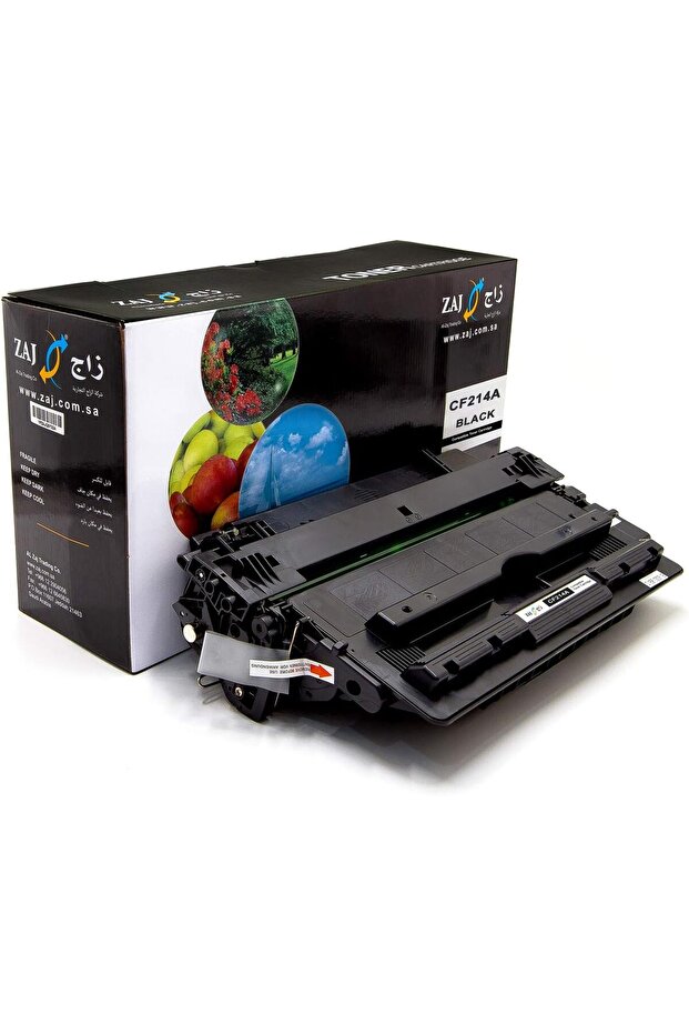 خرطوشة حبر/تونر سوداء متوافقة مع HP CF214A (14A) -