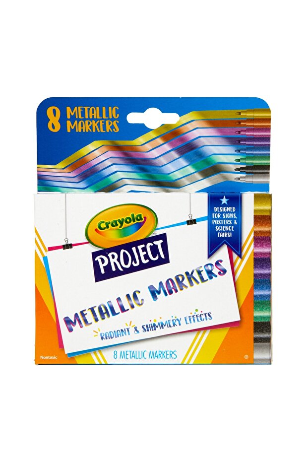 Project Metallic Markers 8 Count - 1