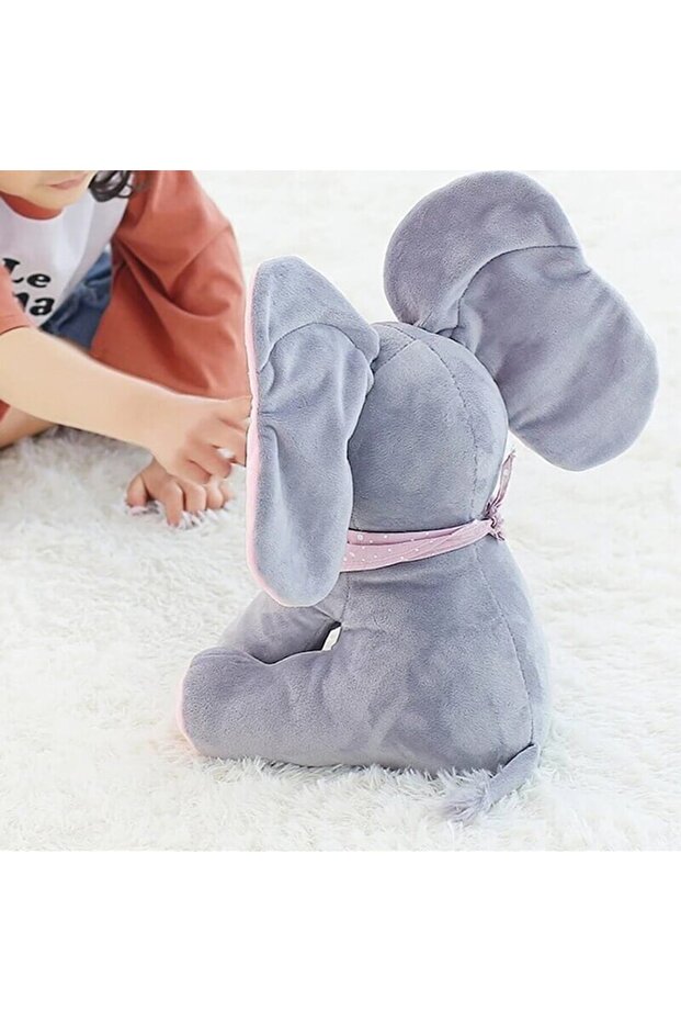 Elefant de pluș interactiv „Cucu-Bau” - 2