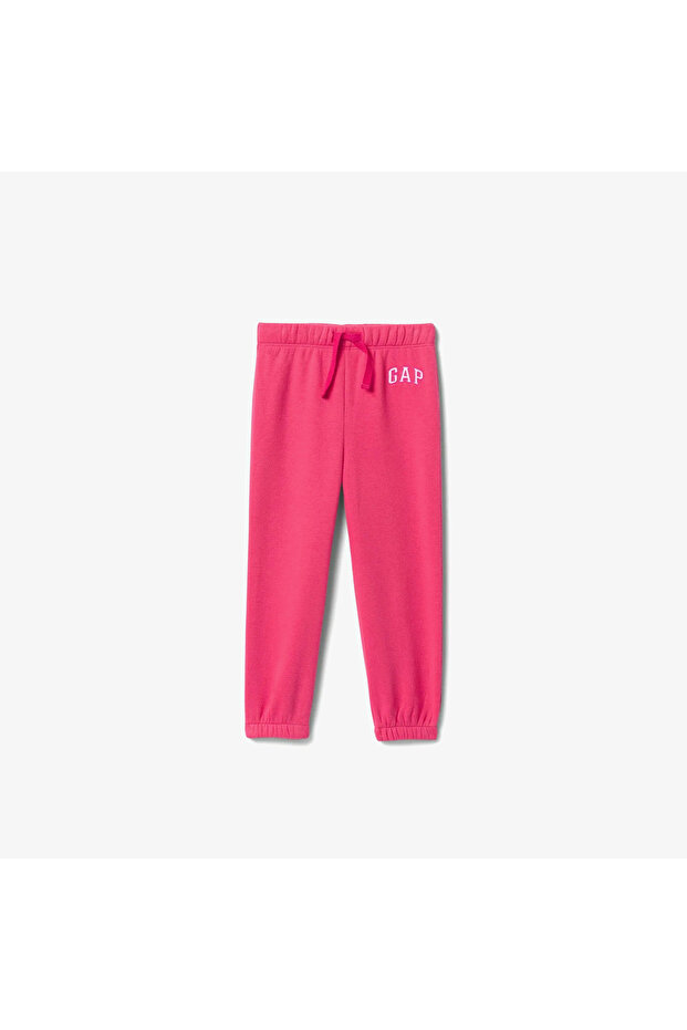 Logo Pull On Çocuk Pembe Eşofman Altı - 1