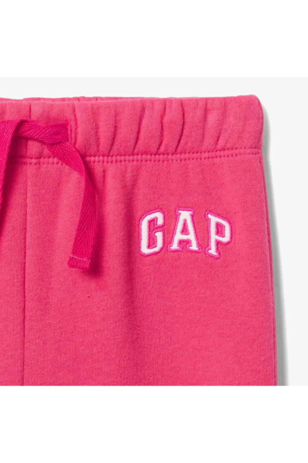 Logo Pull On Çocuk Pembe Eşofman Altı - 3