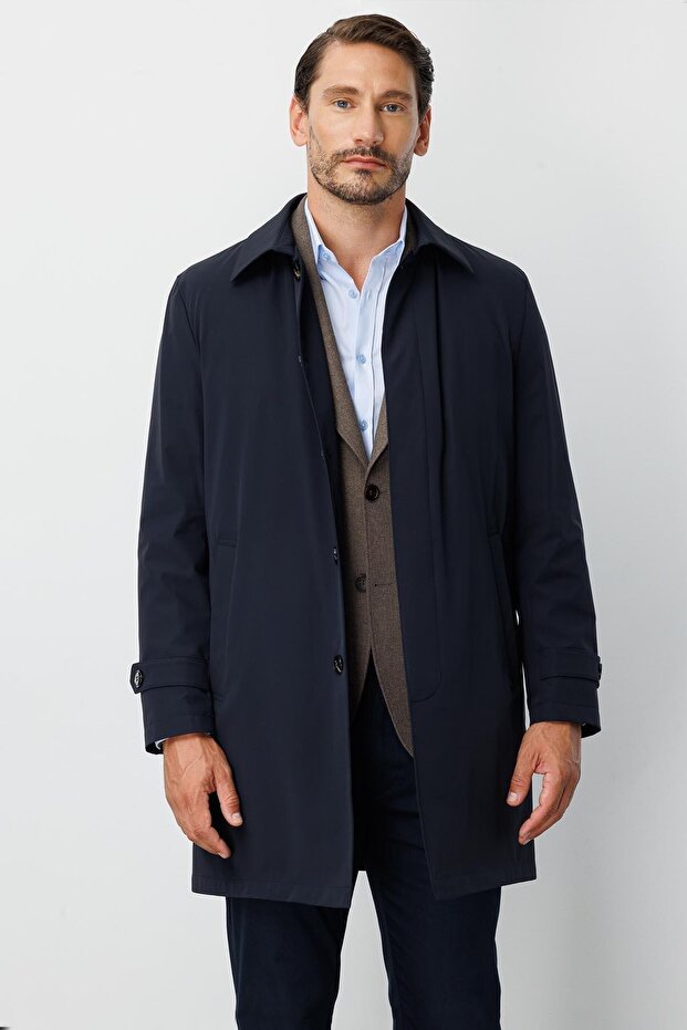 Men's Navy Blue Coat
