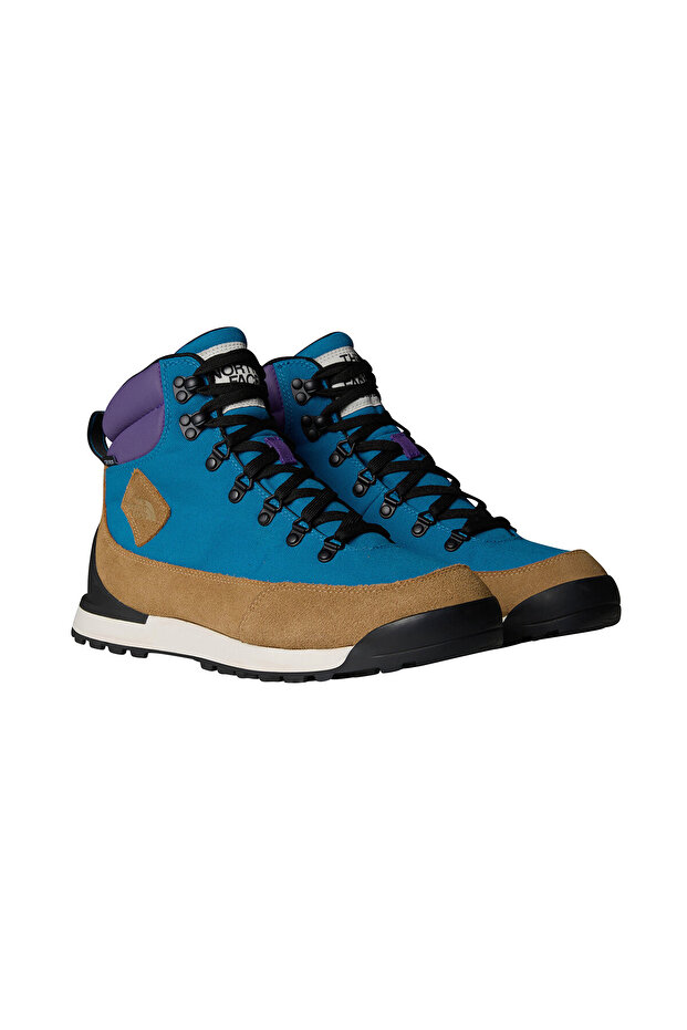 M Back-To-Berkeley iv Textile Wp Erkek Trekking Bot Ve Ayakkabısı NF0A8177DDO1 Mavi - 3