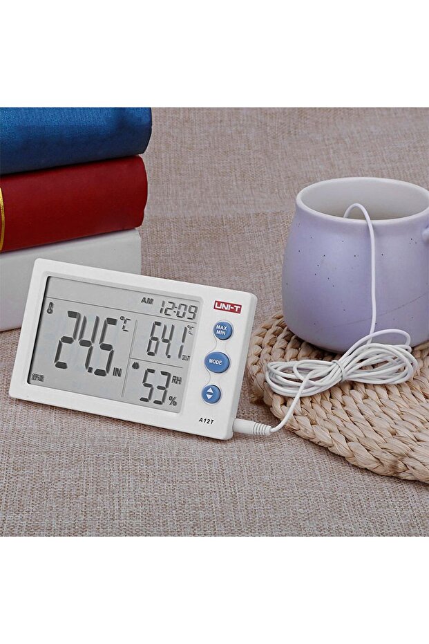 Meteo A12t Uni-t - Weather station with temperature and humidity sensors. - 5