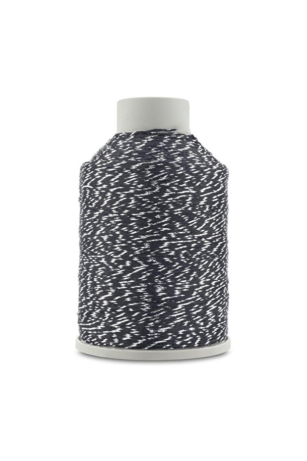 Camellia New - Lace Cord Black-Silver Silvery-412
