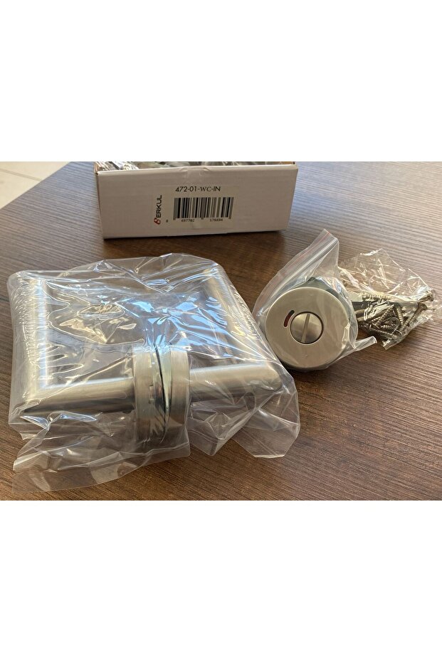 Adnoss Bodur Inox Kapı Kolu (Wc) - 5