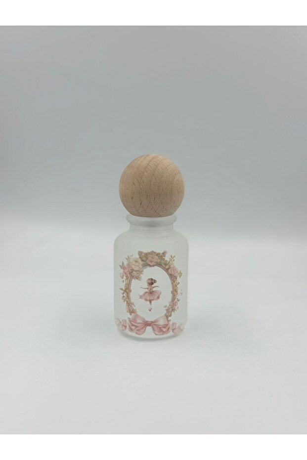 Wooden perfume diffusers with luxury UV printing in a bow theme (12 pieces) - 1