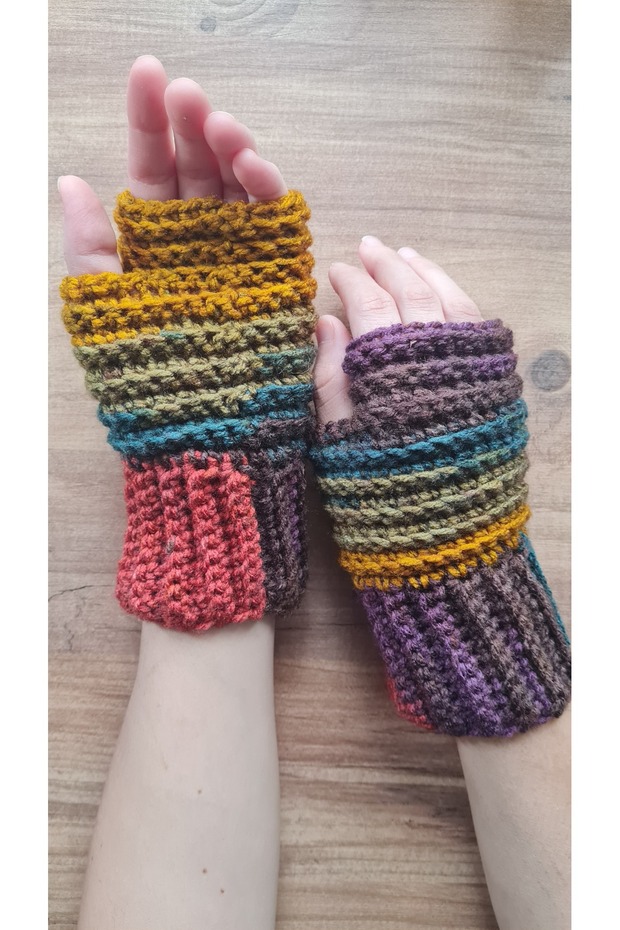 BATİK EL ÖRGÜ ELDİVEN - 3