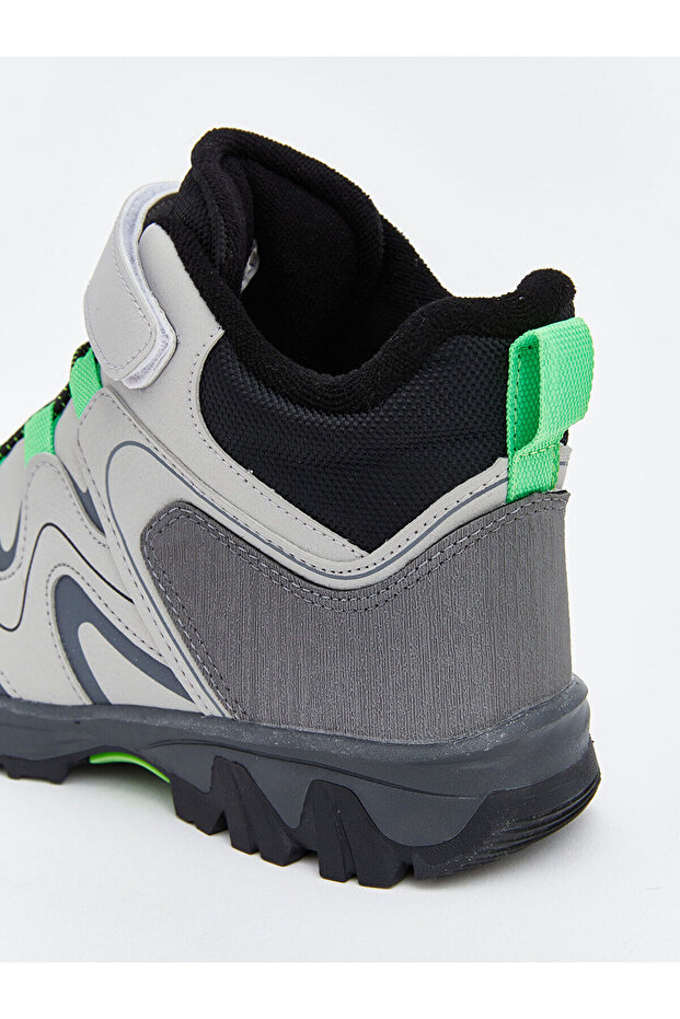 Cırt Cırtlı Bağcıklı Erkek Çocuk Trekking Bot - 5