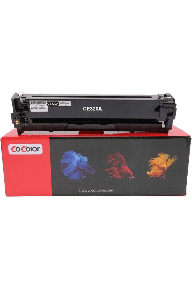 حبر الطابعة الأسود 128A CE320A (متوافق مع HP CM1415 وCP1525)
