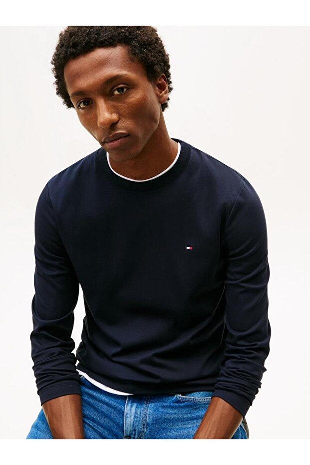 LUXURY INTERLOCK LS TEE - 5