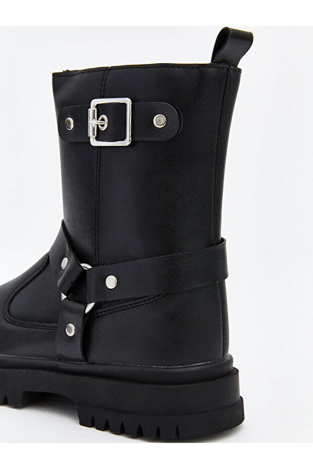 Deri Görünümlü Kız Çocuk Bot - 6