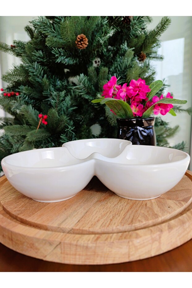 New Petit Concept 3 Bölmeli Sunum Tabağı - 2