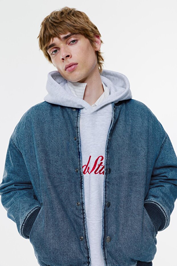 STWD bomber denim ceket - 2