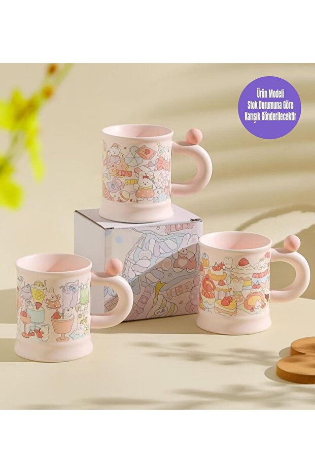 Tatlı Düşler Temalı Seramik Kupa - 1