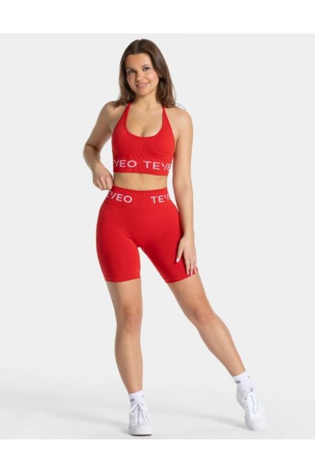 Push-up Detalı Toparlayıcı Kadın Spor Şort - 3