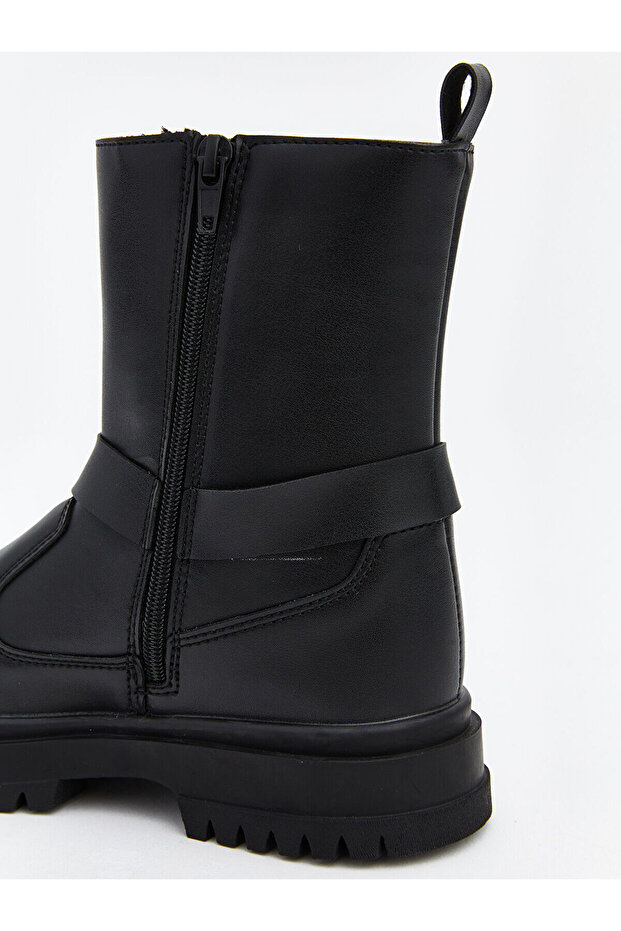 Deri Görünümlü Kız Çocuk Bot - 5