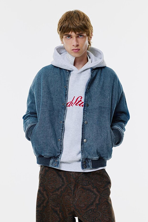 STWD bomber denim ceket - 6