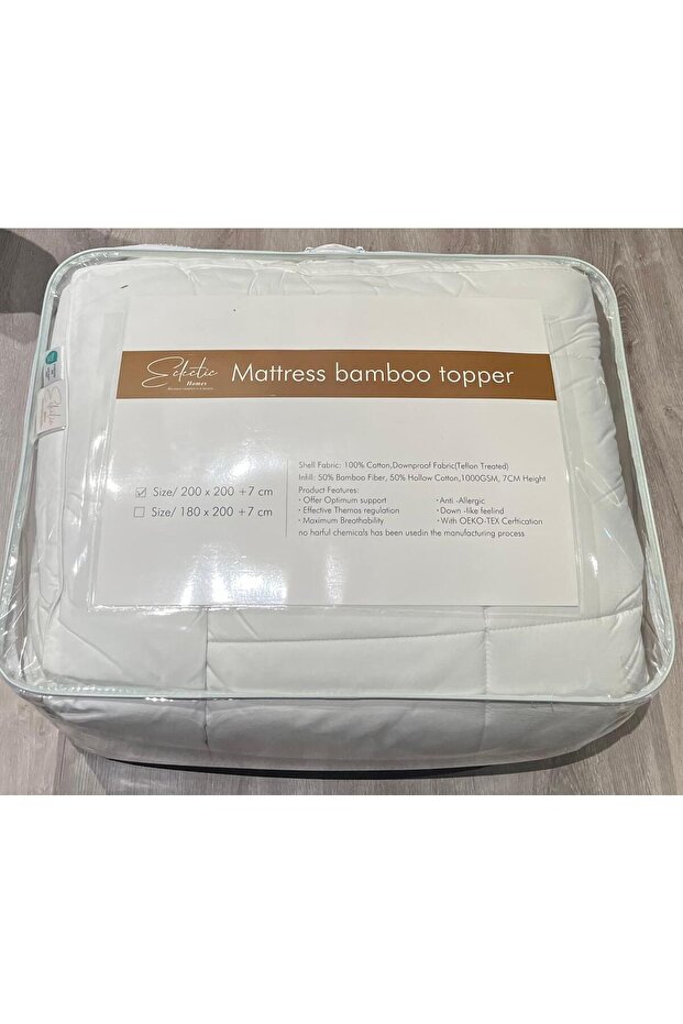Mattress Bamboo Topper