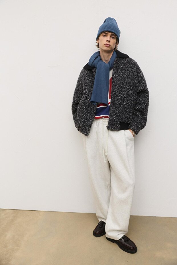 Basic örgü atkı - 1