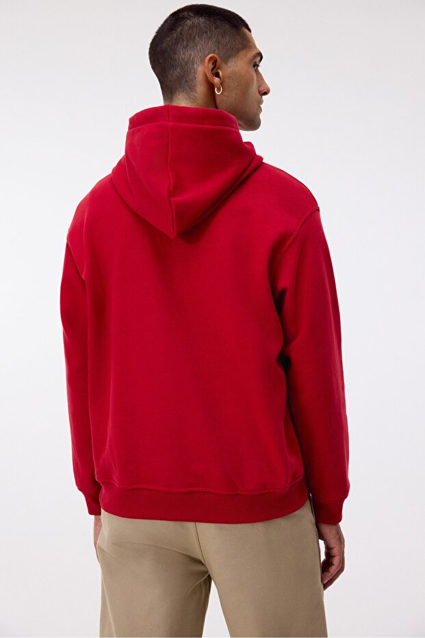 Loose Fit Kapüşonlu Üst - 4