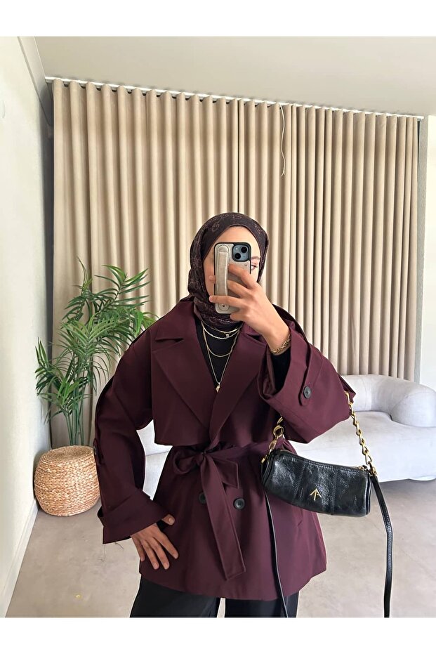 Premium Kısa Trenç - 1