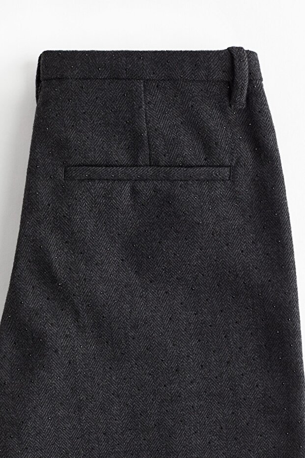 İşlemeli Pantolon - 7