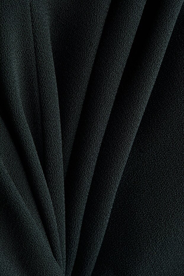 MAMA Drapeli Elbise - 5