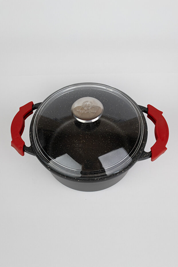 وعاء عميق من الألومنيوم المصبوب 26 سم - 2