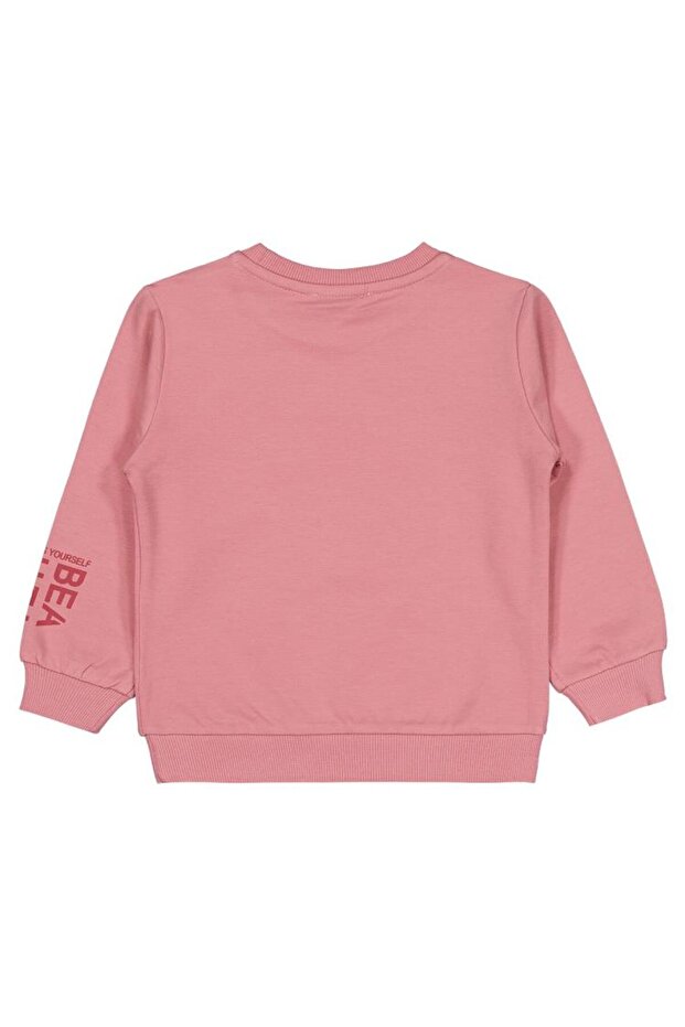 Basic 2-5 Yaş Sweatshirt - Pembe 2-3 Yaş - 2