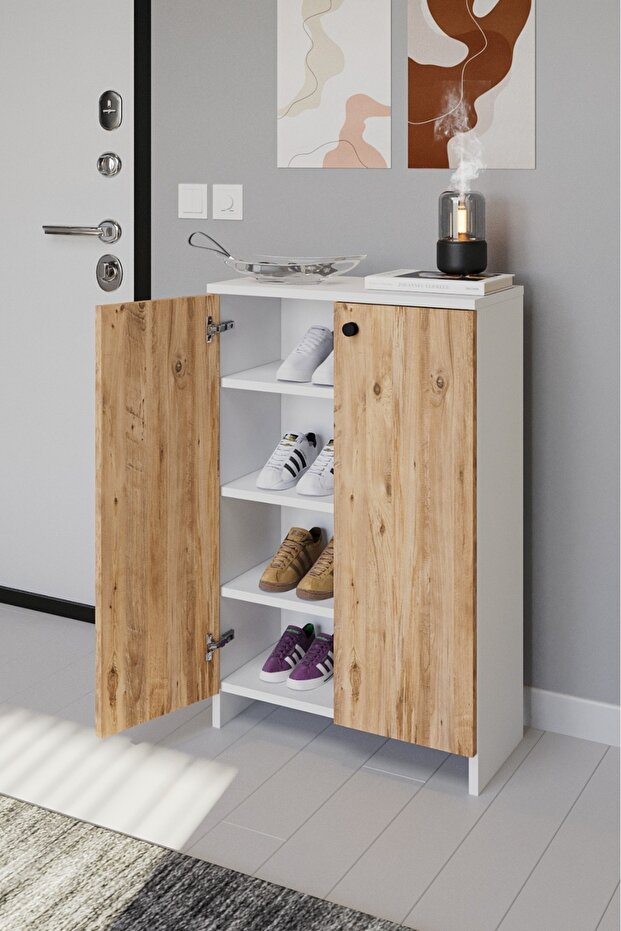 Skarya Çok Amaçlı Dolap Ayakkabılık - 3