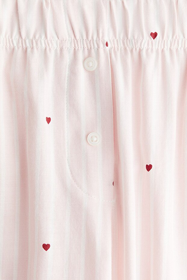 Pamuklu Flanel Pijama Altı - 6
