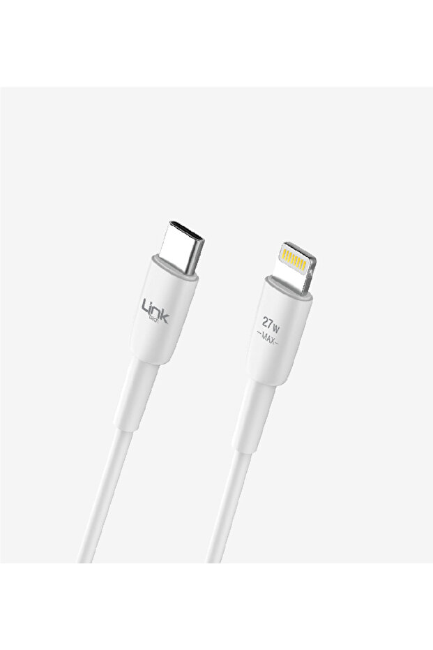Link Tech K603 Safe PD 30W Tip-C Lightning Şarj Kablosu - 1