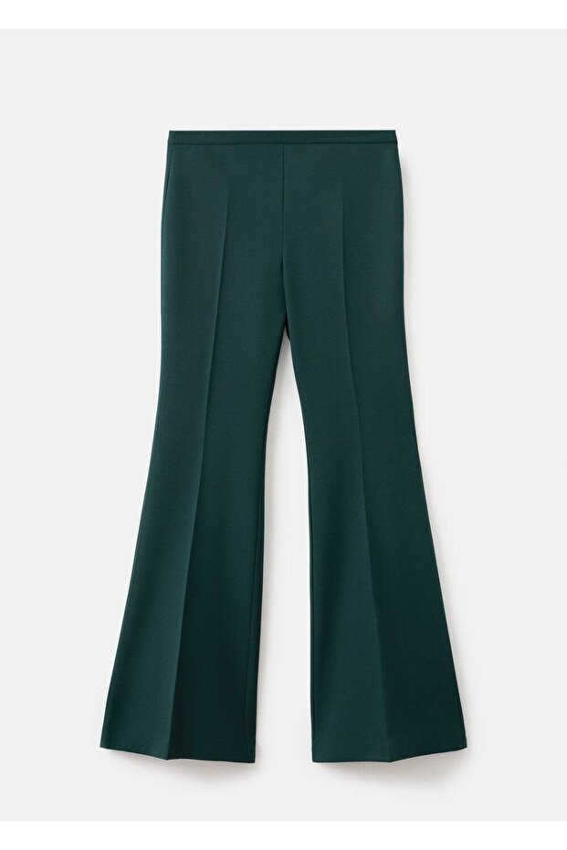 İspanyol paçalı takım pantolon - 3